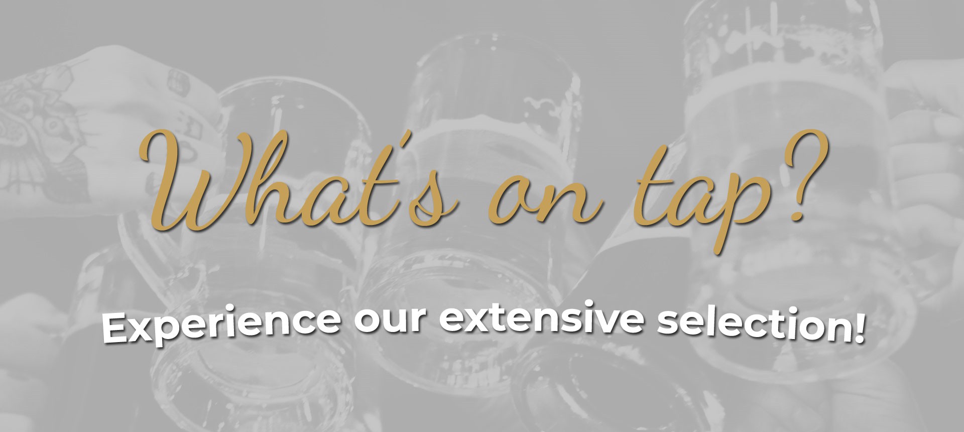 Our Beer Selection - Resolve Bar & Grill Blackfalds AB